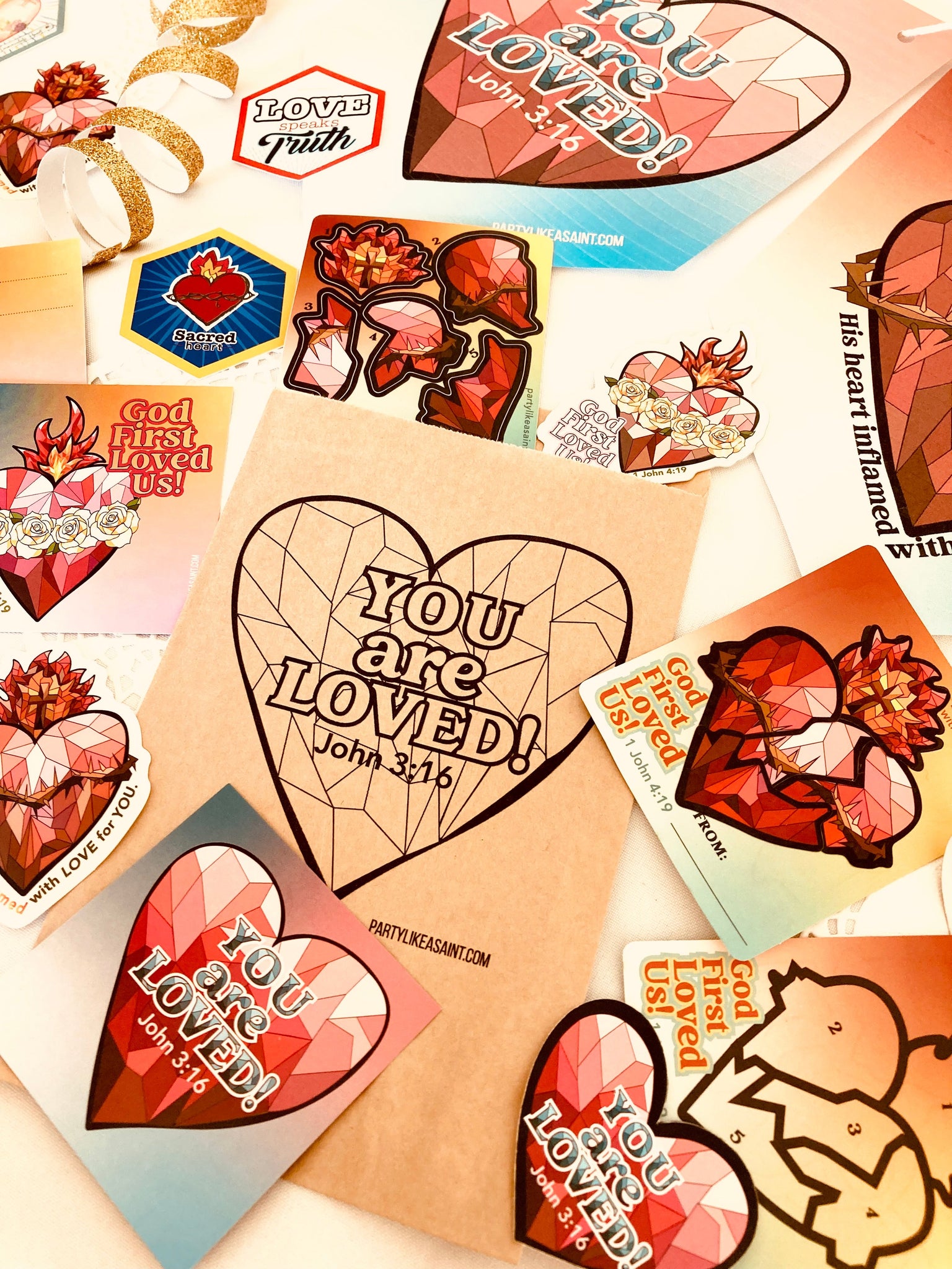 Variety Hearts Valentine's Day Party Package