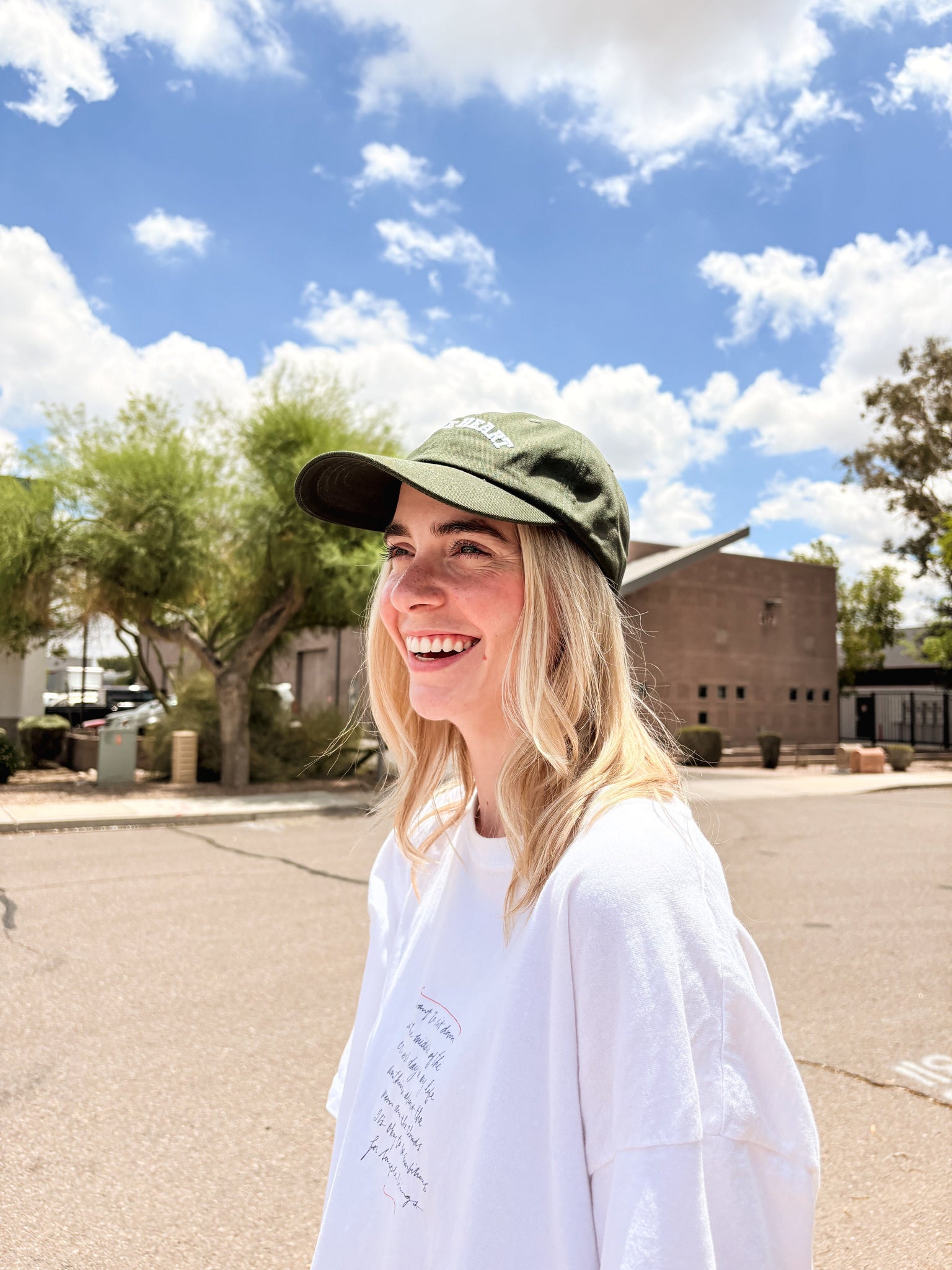 Take Heart 6-Panel Dad Hat for Women