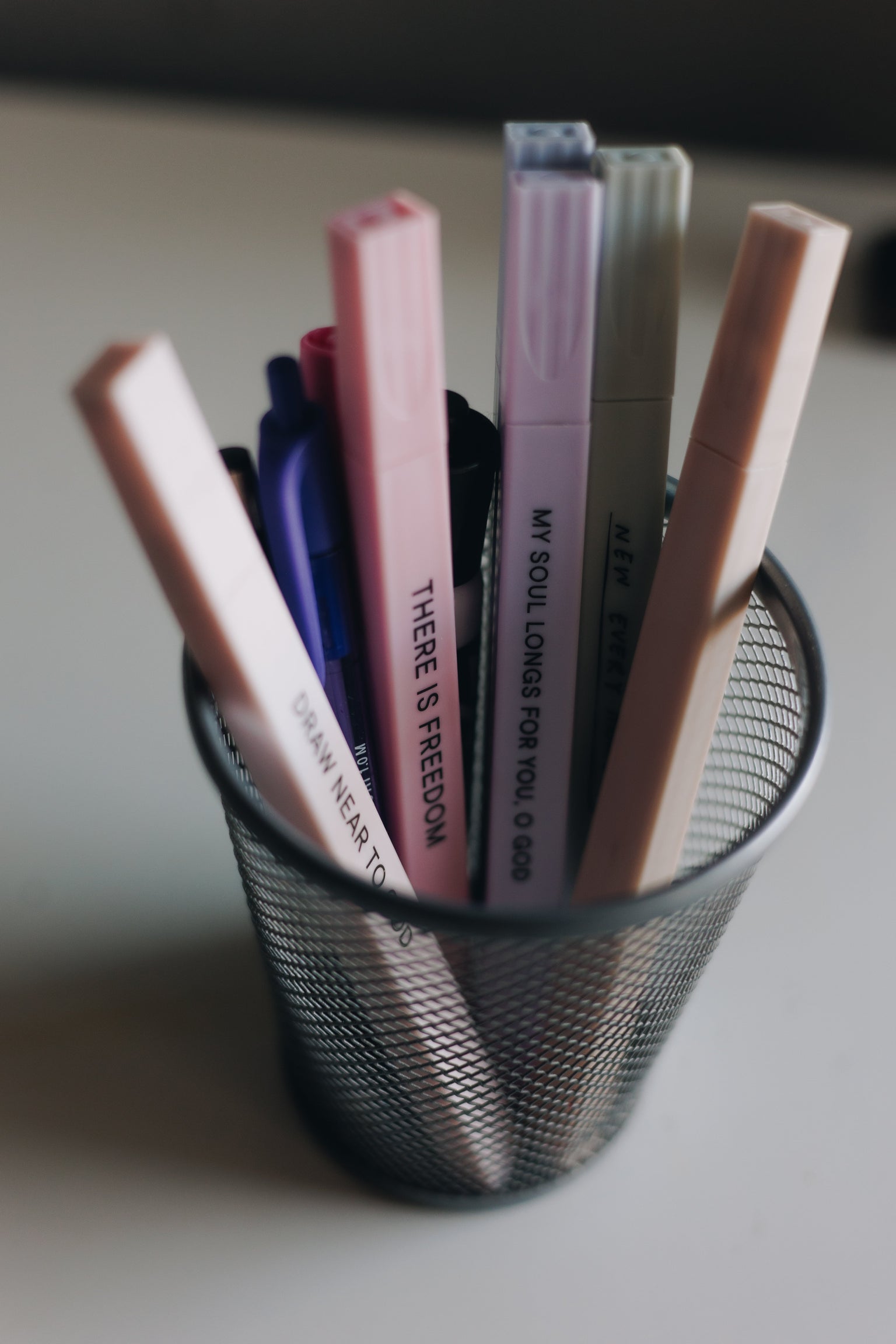 Bible Highlighters for Scripture Study – Draw Near (6 Pack)