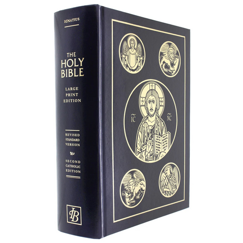 Ignatius Catholic Study Bible: Old and New Testaments - Leather