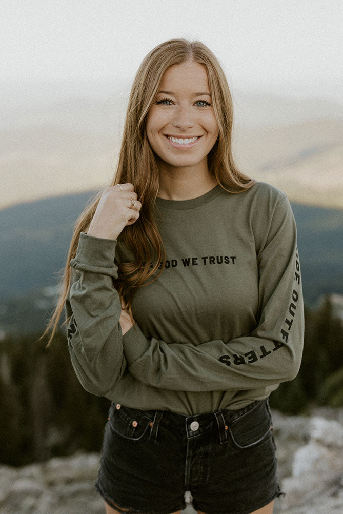 In God We Trust Longsleeve Tee