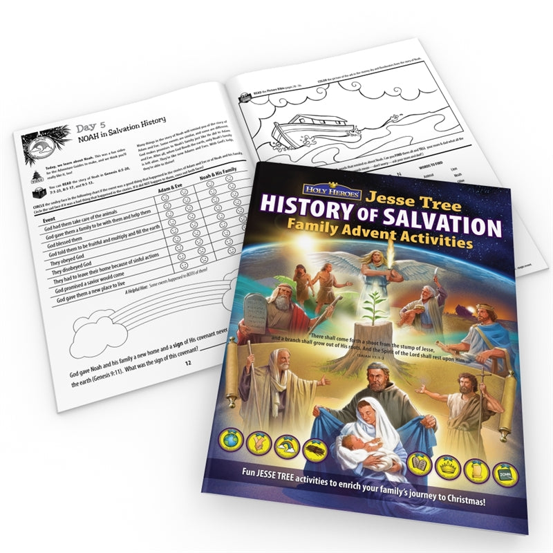 Jesse Tree "History of Salvation" Advent Activity Book