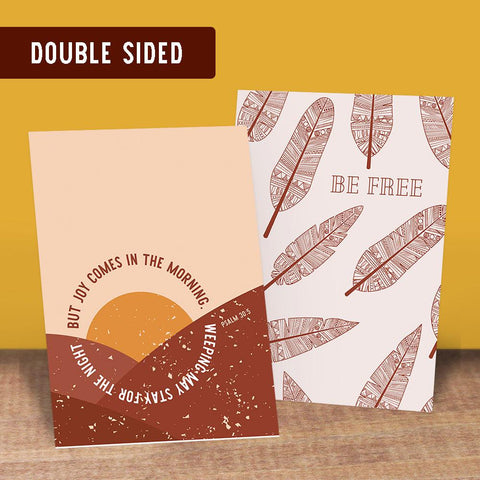 Joy Comes in the Morning Double Sided Print