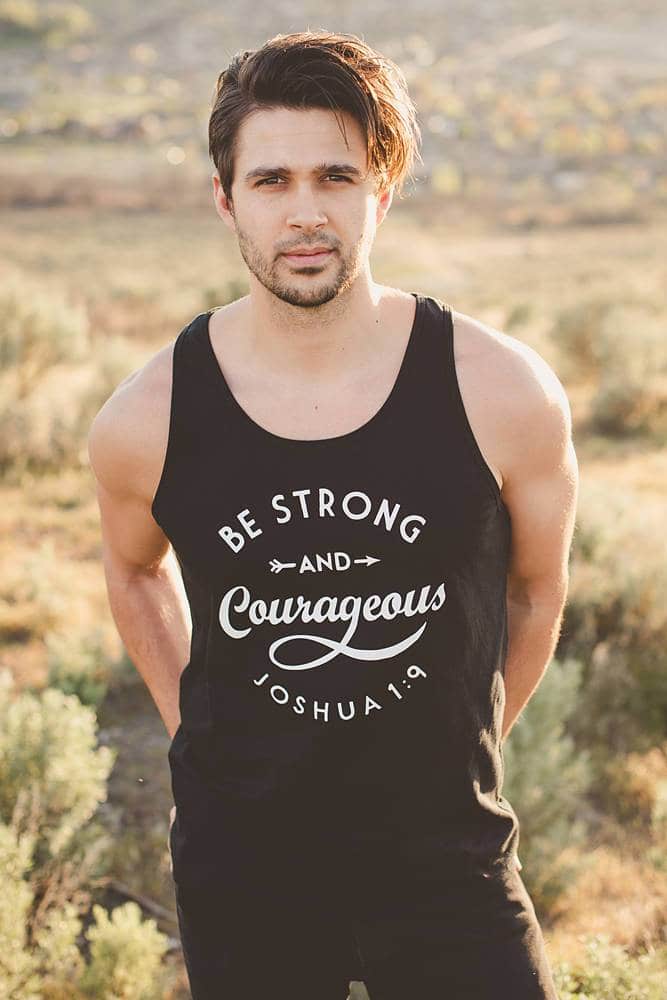 Be Strong & Courageous Tank