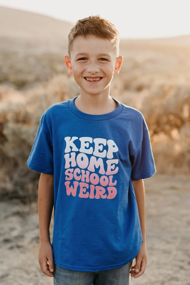 Youth Keep Homeschool Weird Tee