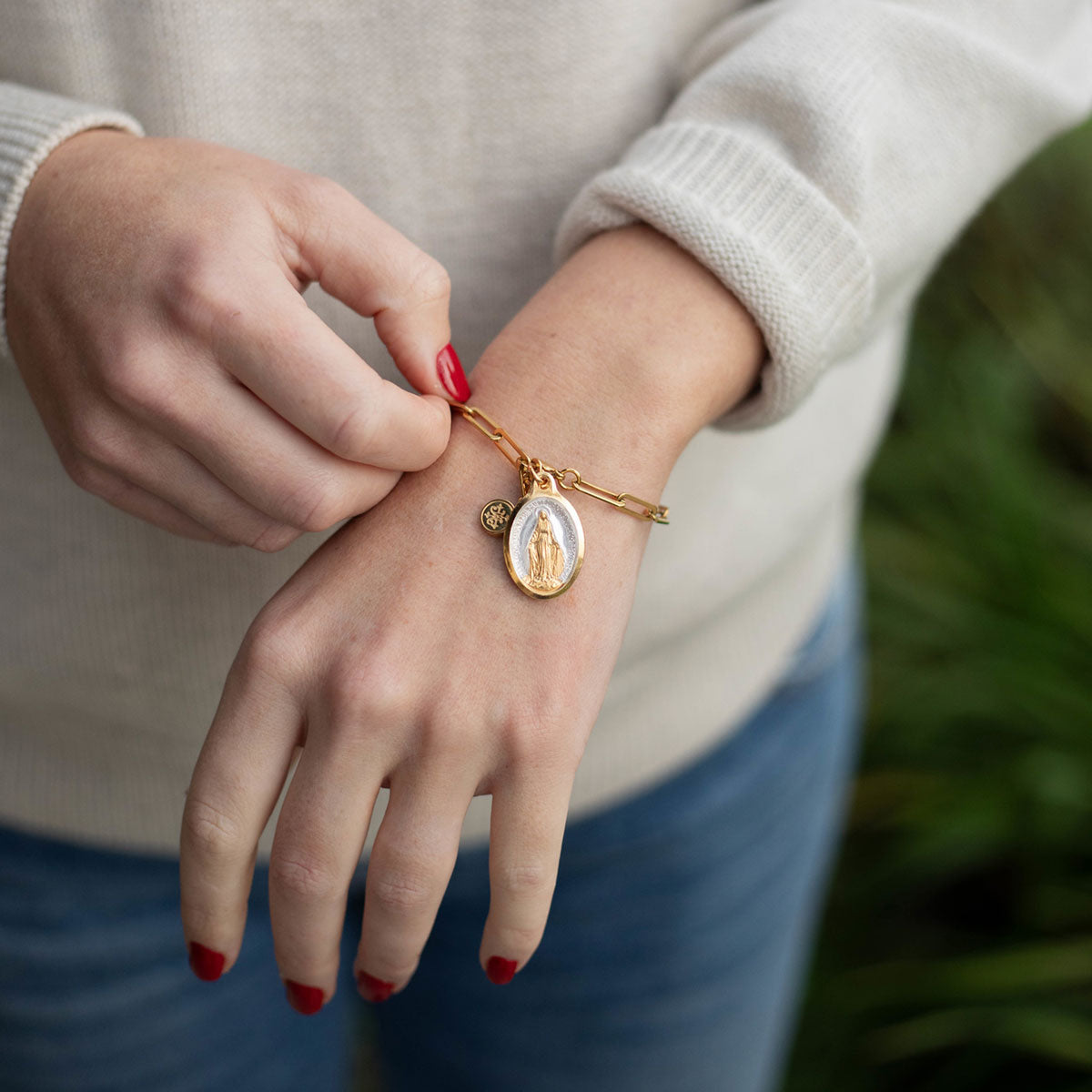 Lourdes Miraculous Mary Bracelet