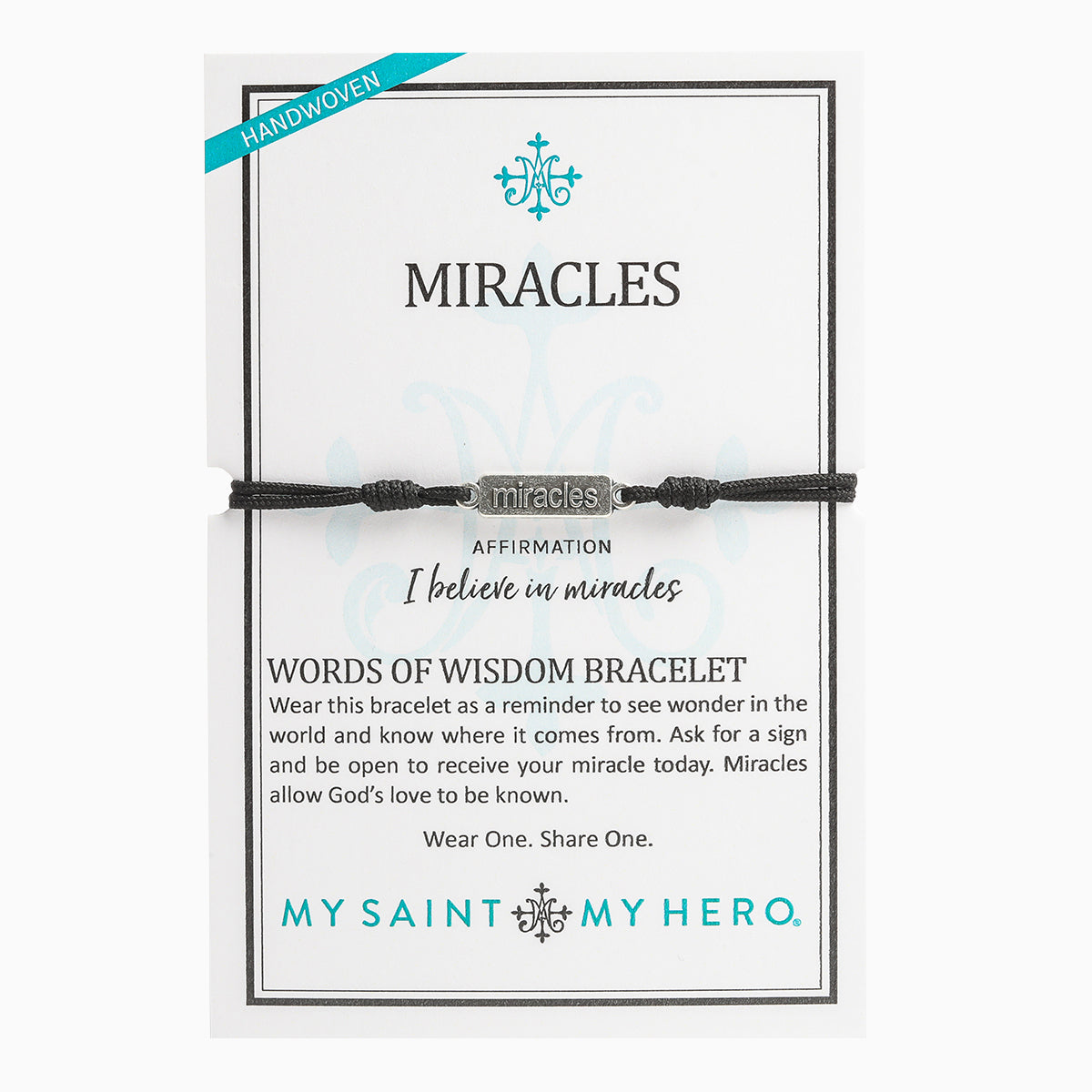 Miracles - Words of Wisdom Bracelet