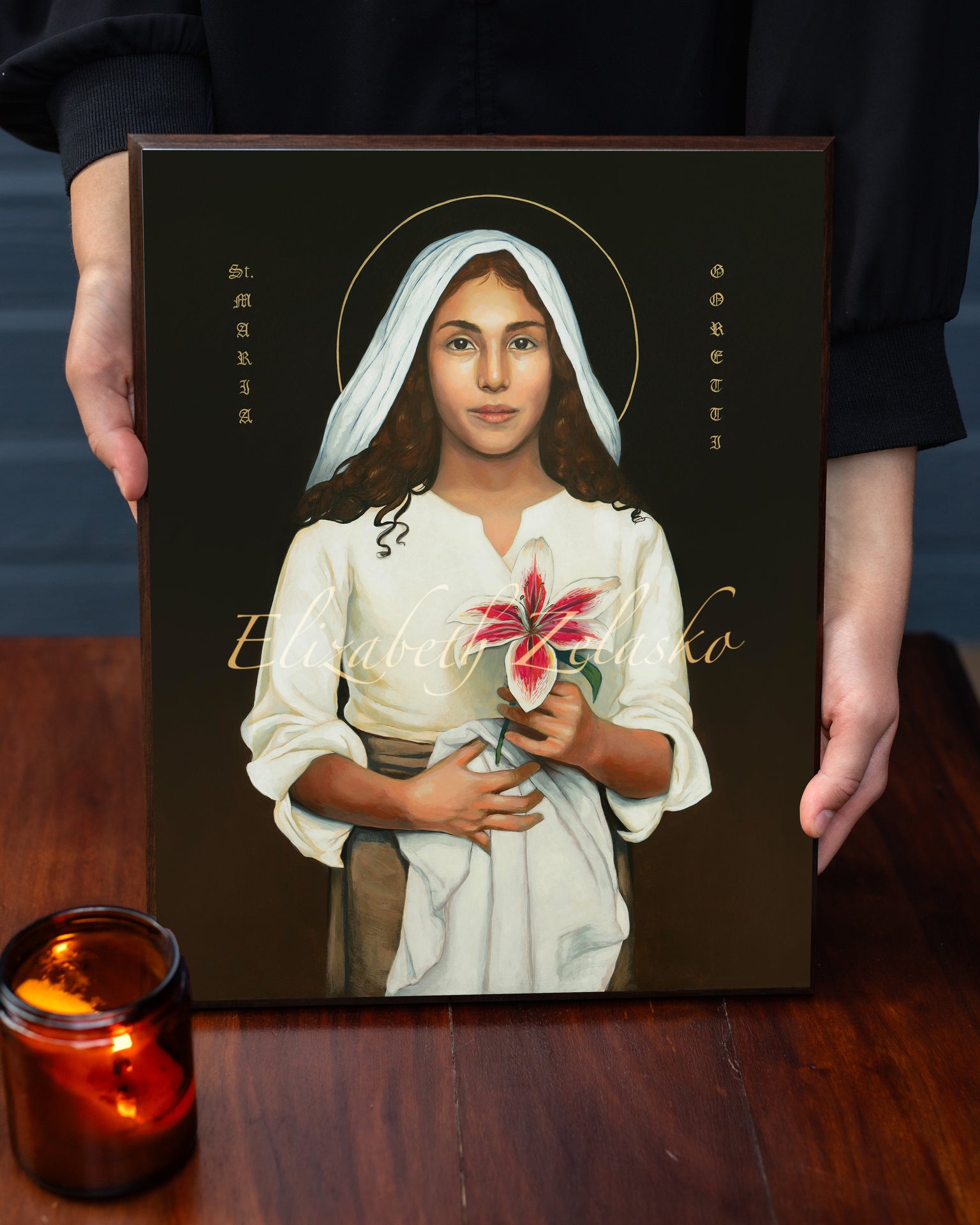Saint Maria Goretti Print