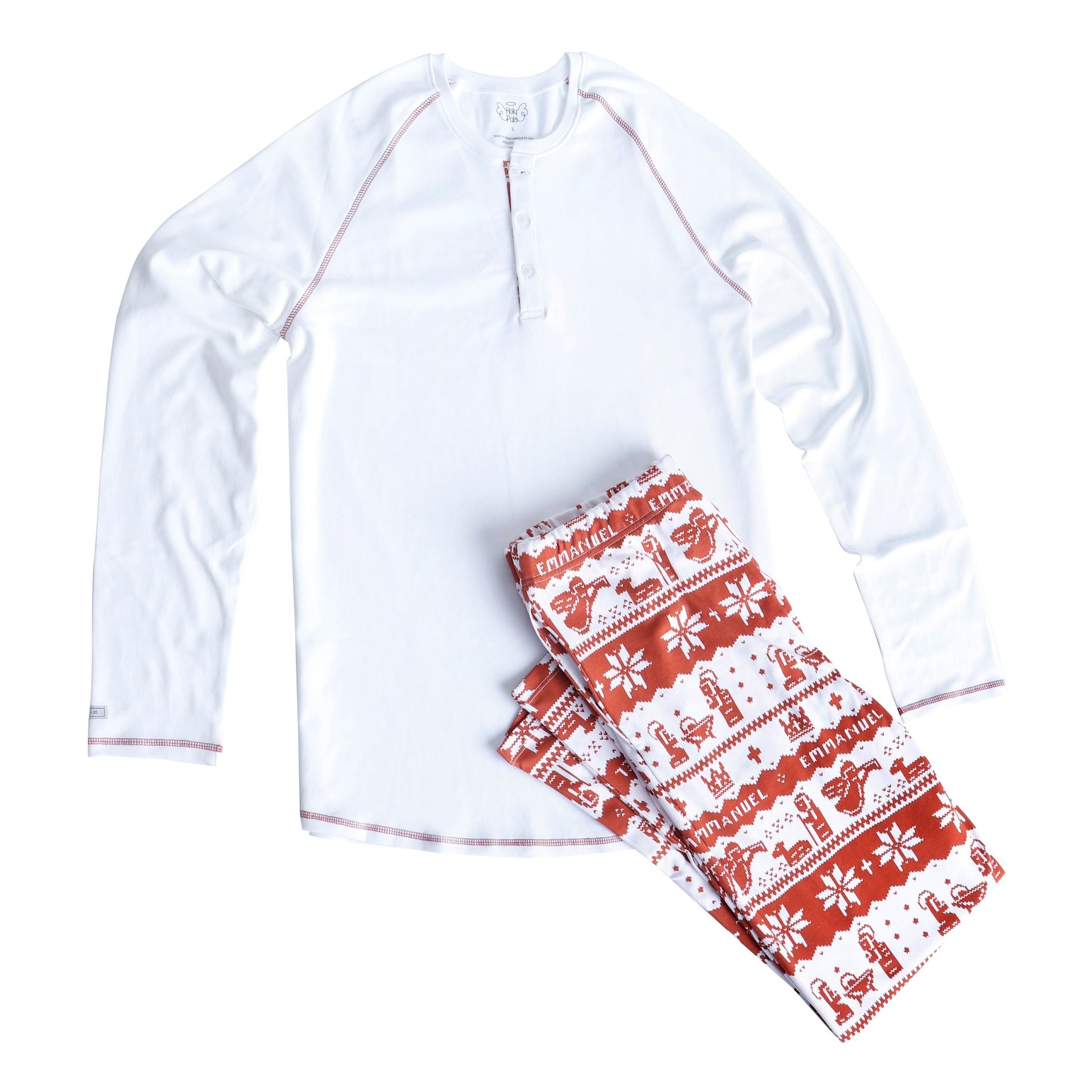 Emmanuel Christmas Men's PJ Set