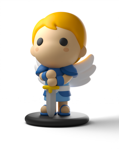 Saint Michael the Archangel Figure