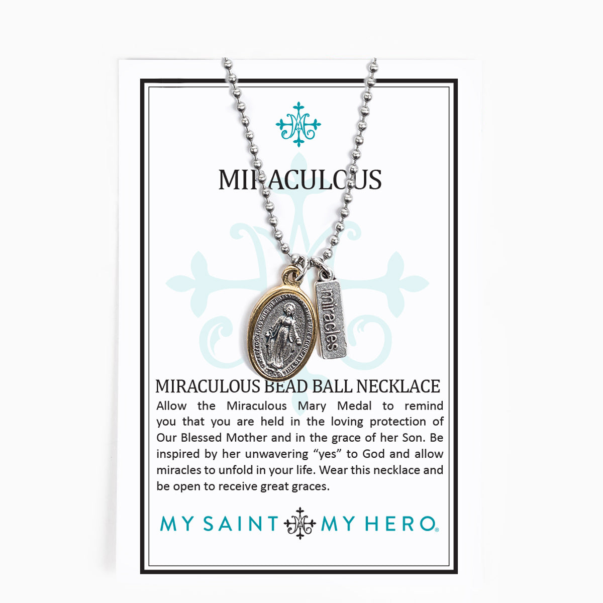 Miraculous Bead Ball Necklace