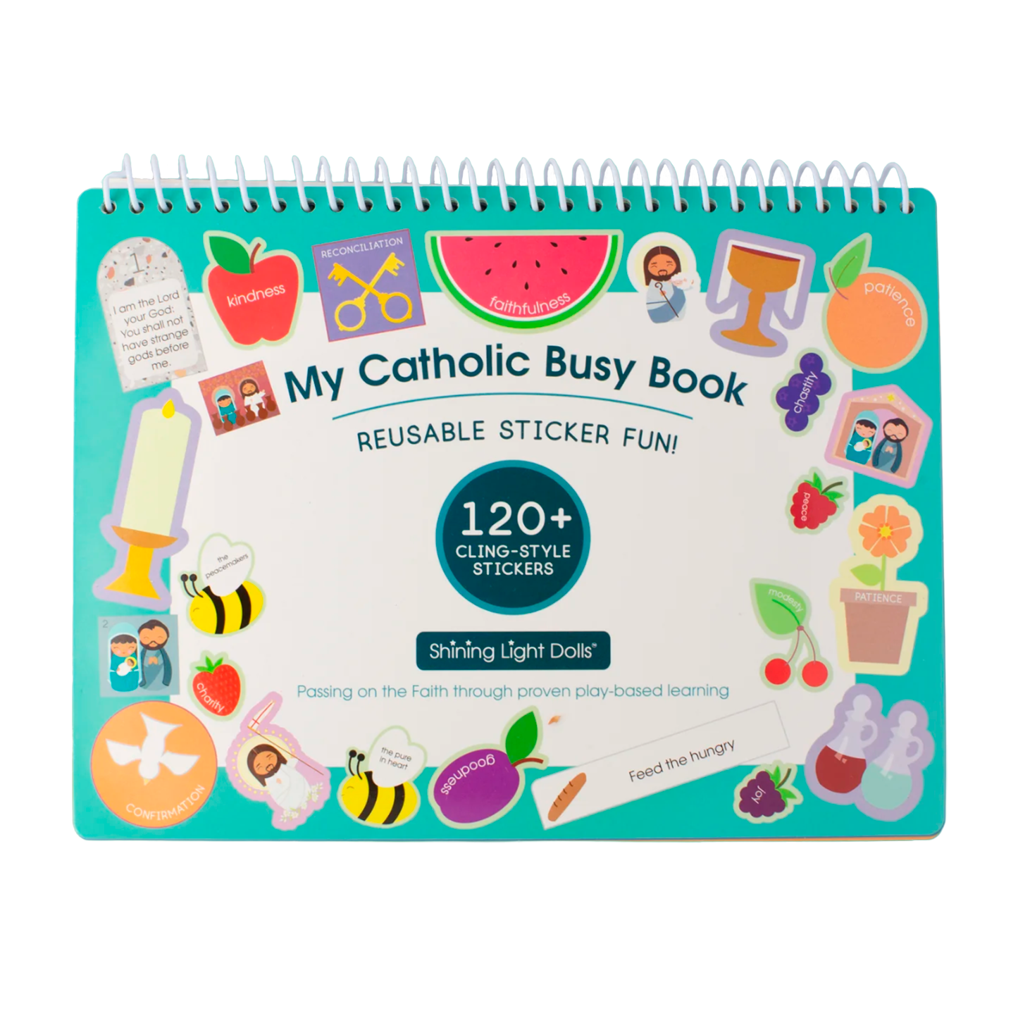 My Catholic Busy Book Reusable Sticker Fun