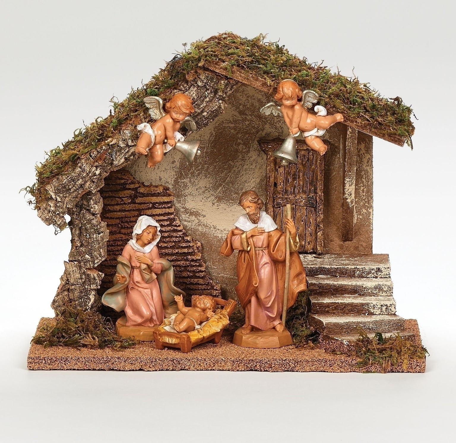 5 Figure Nativity Scene Stable