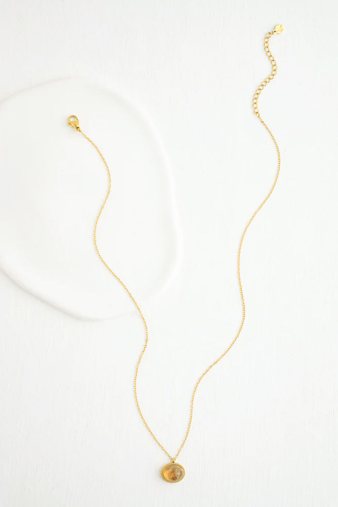Fair-Trade Radiant Glow Citrine Necklace