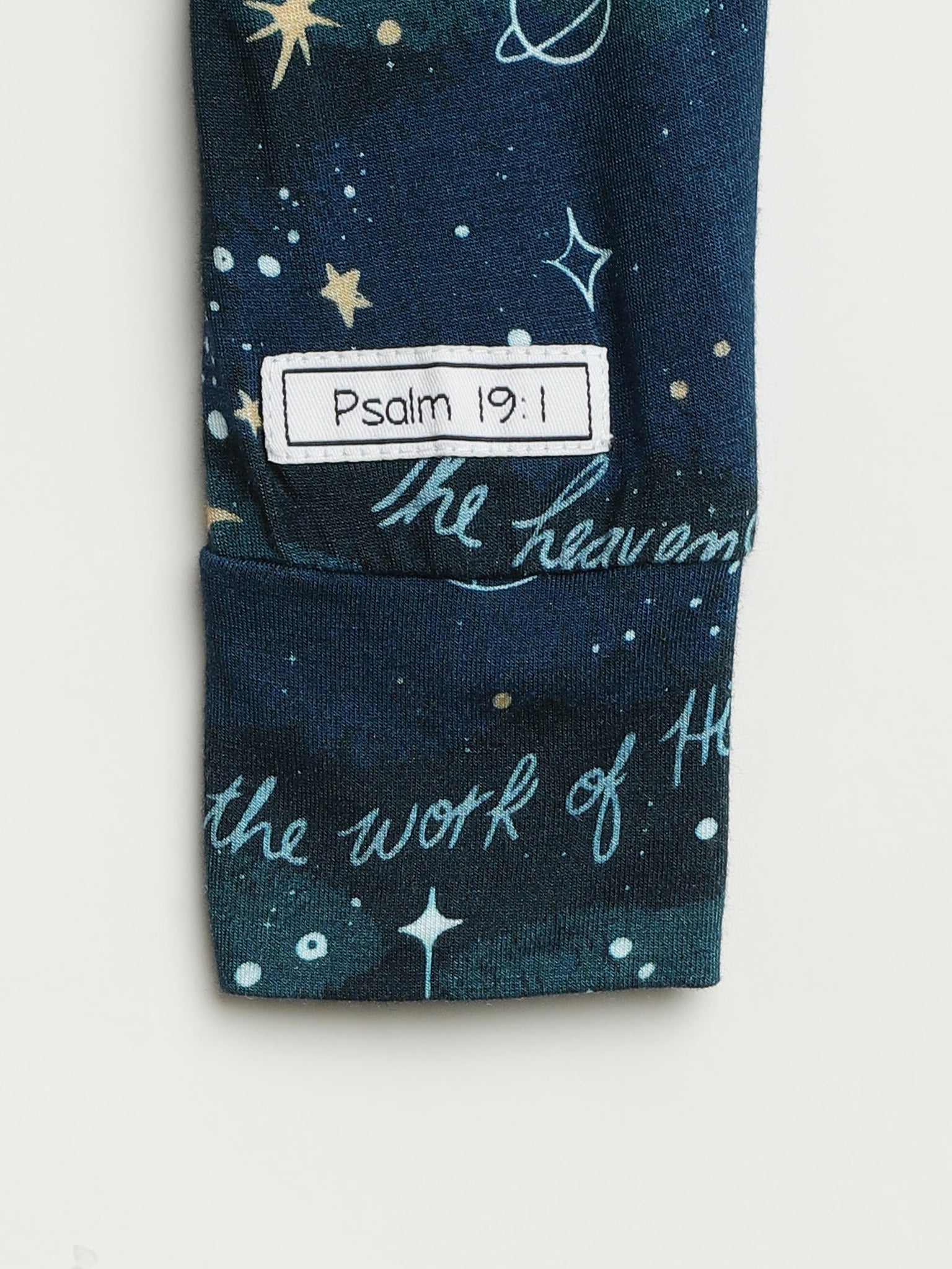 Work of His Hands Footless Onesie Bamboo