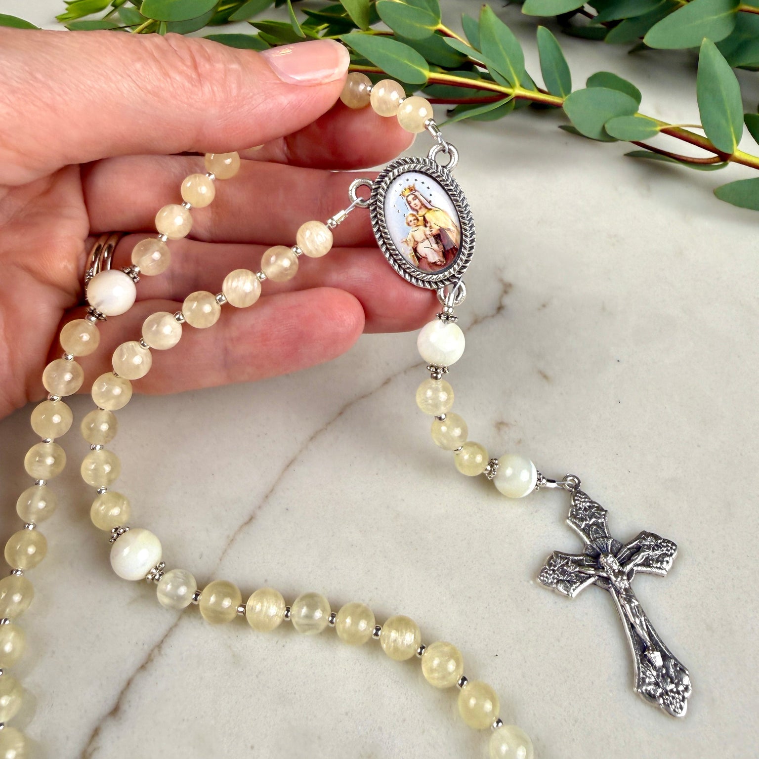Our Lady of Mt. Carmel Rosary Bundle