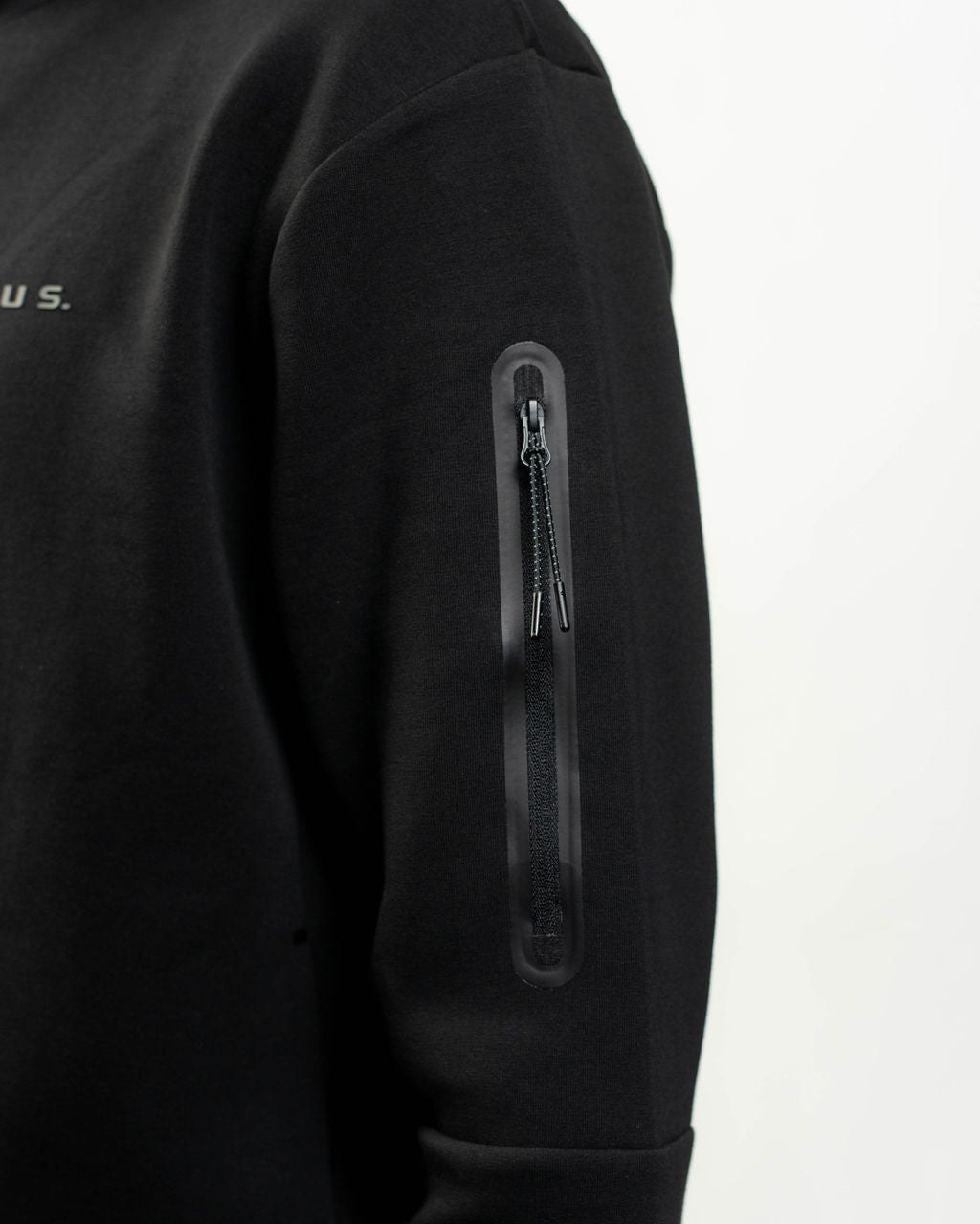 "PBJ" TECHWEAR HOODIE MATTE BLACK