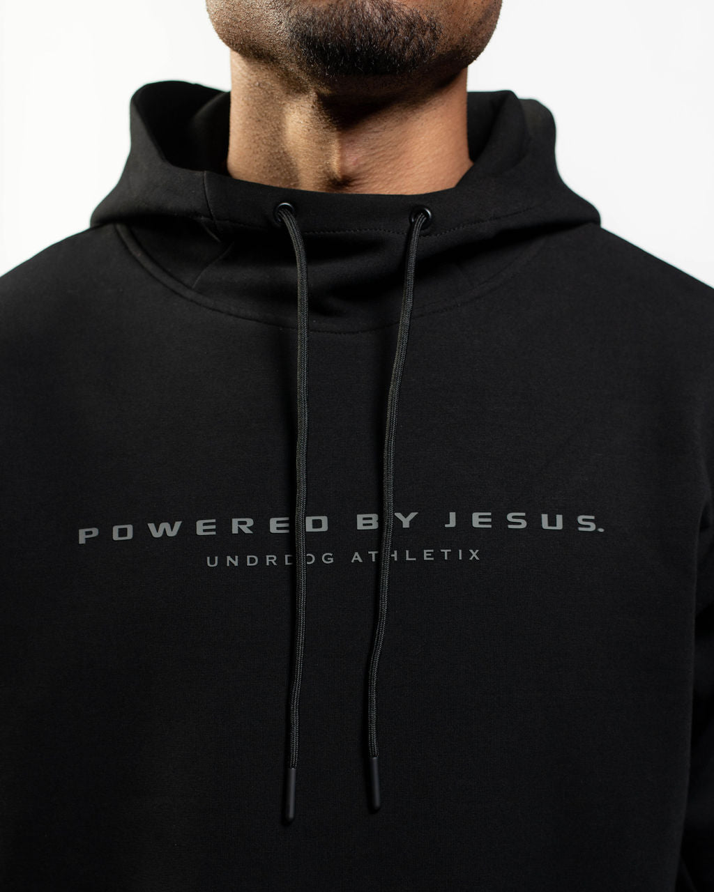 "PBJ" TECHWEAR HOODIE MATTE BLACK