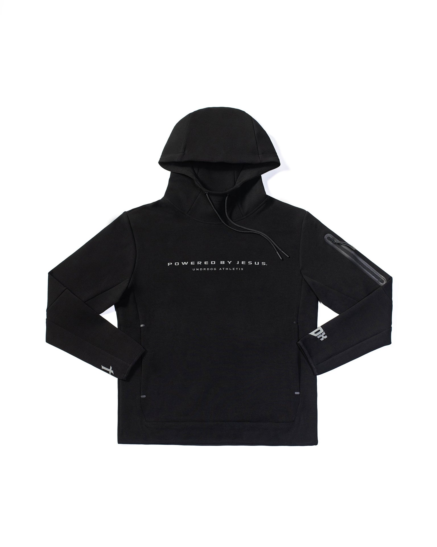 "PBJ" TECHWEAR HOODIE MATTE BLACK