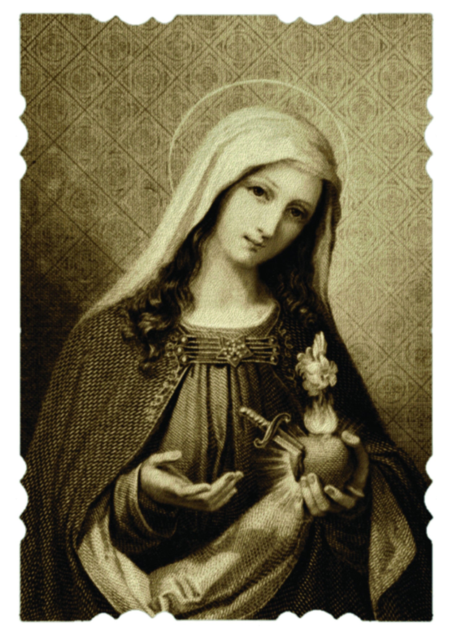 Our Lady of Sorrows Print 5X7