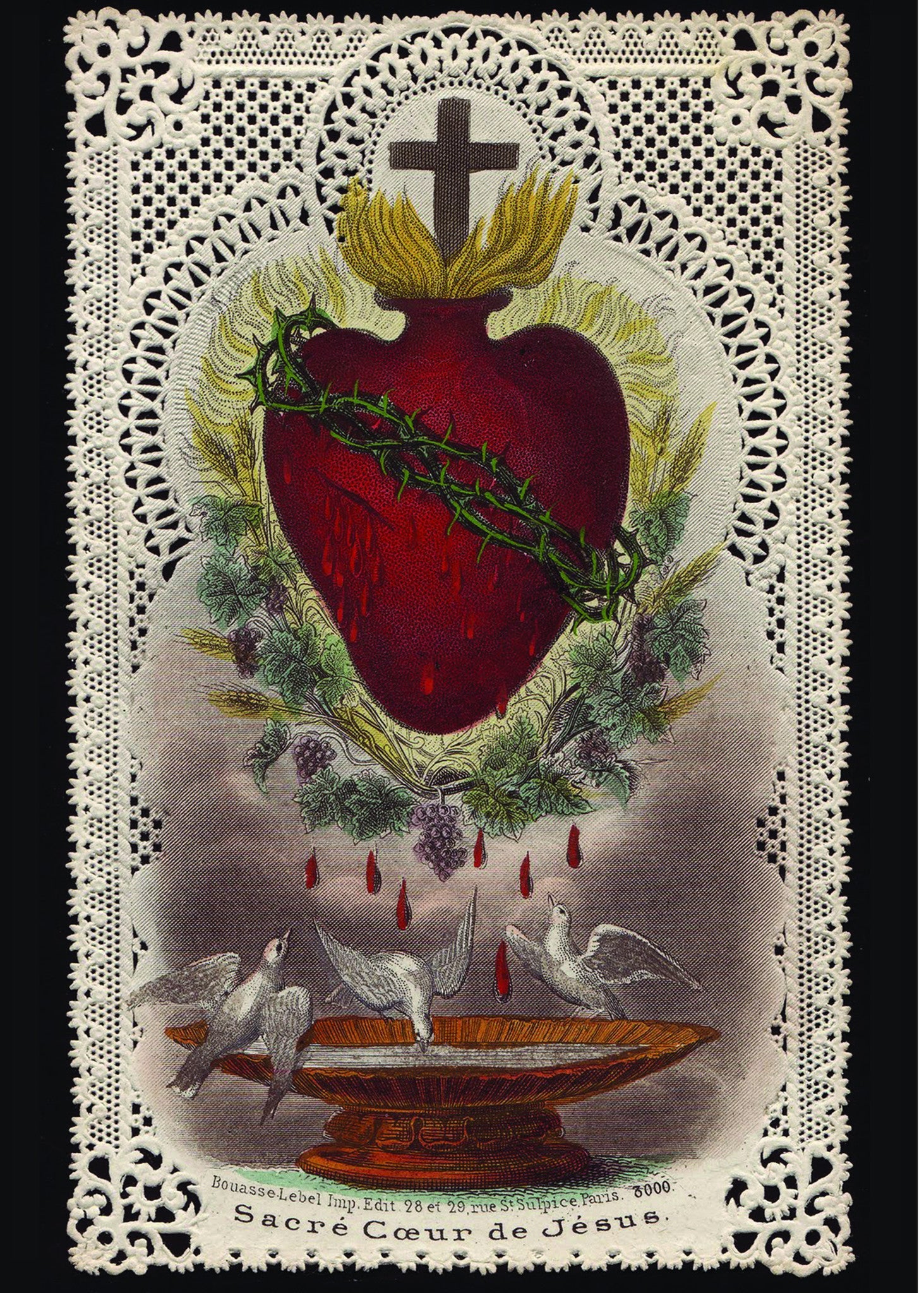 Sacred Heart of Jesus Print 5X7