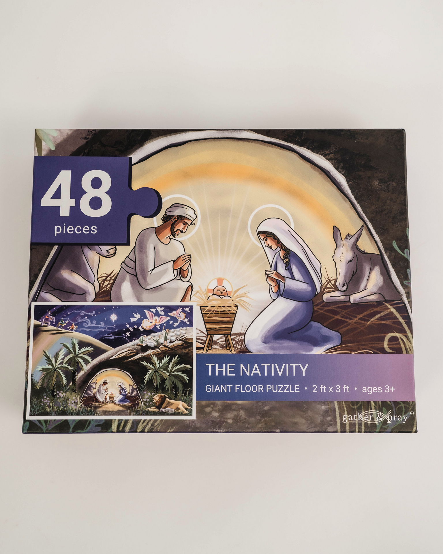 The Nativity Floor Puzzle - 48 Pieces