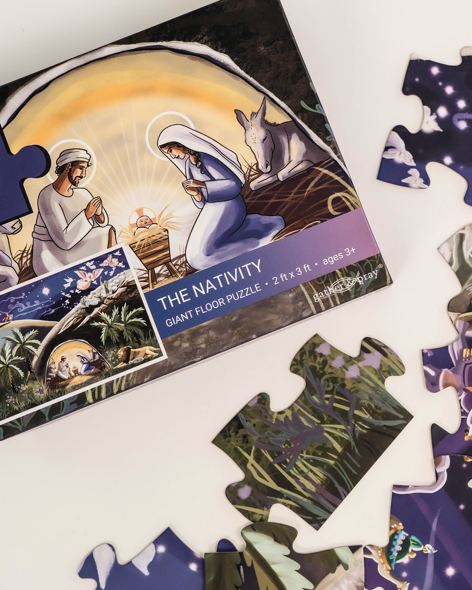 The Nativity Floor Puzzle - 48 Pieces