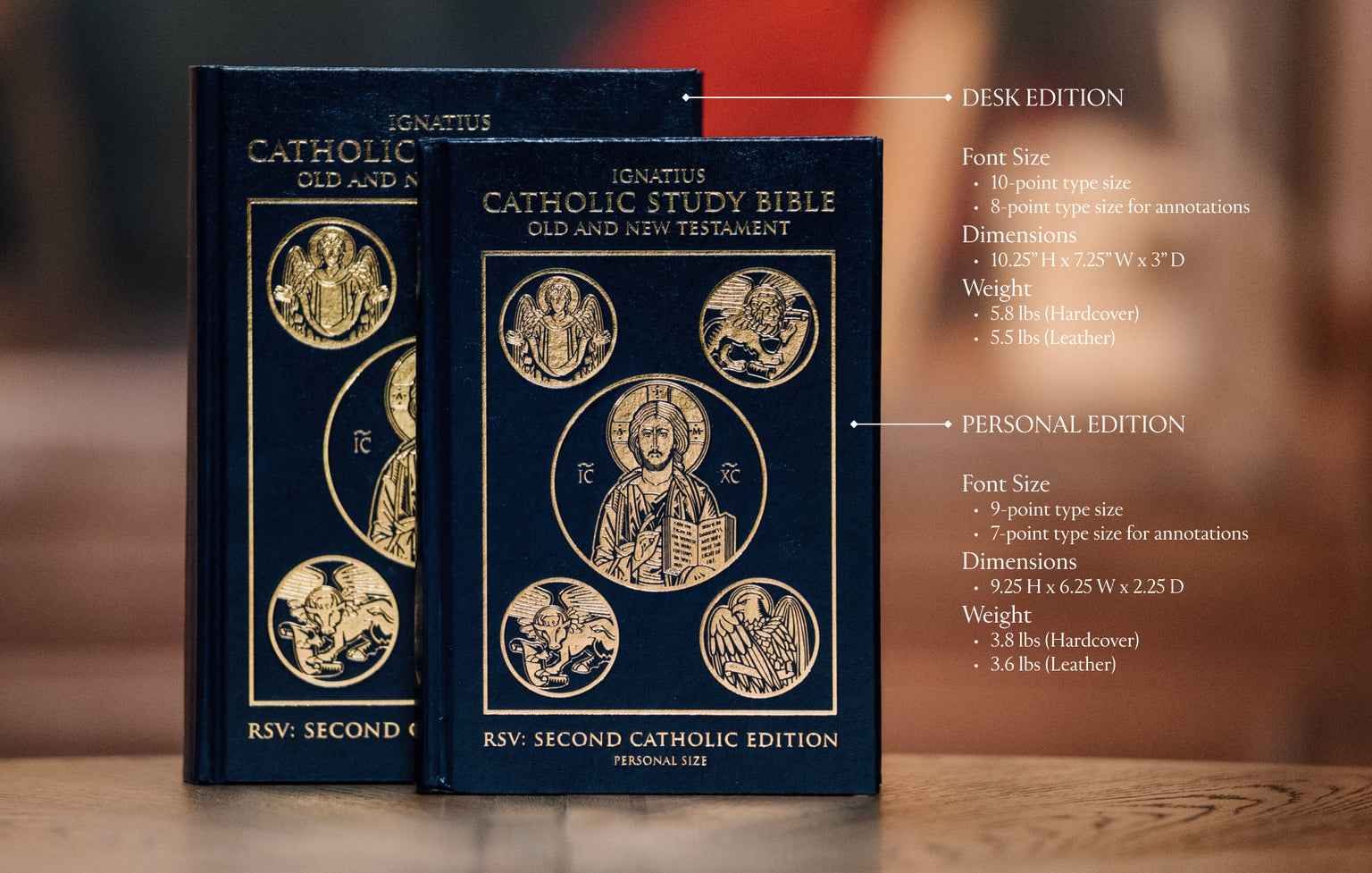 Ignatius Catholic Study Bible - Personal Size (Hardcover)