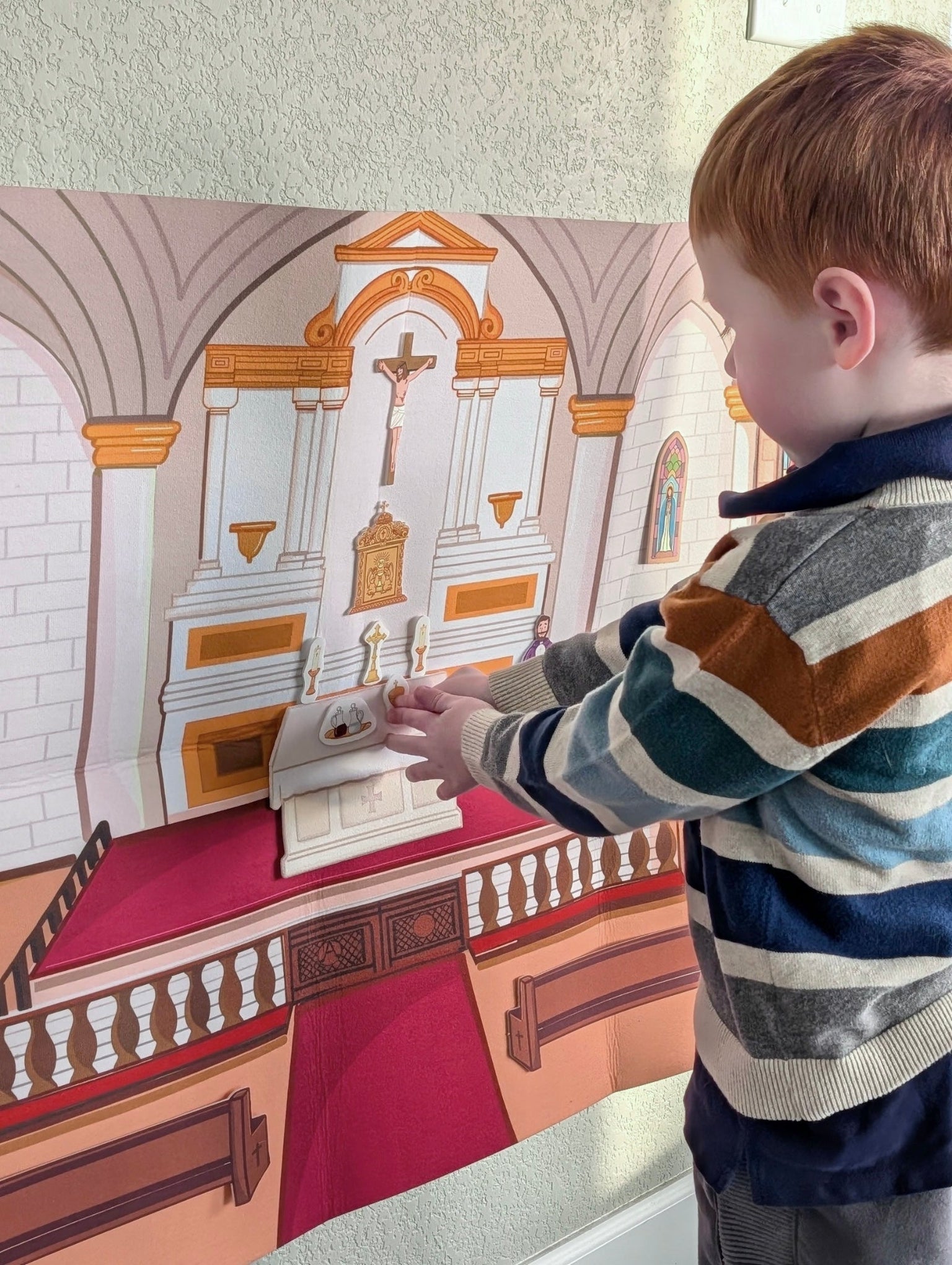 Pray & Play Church Story Board