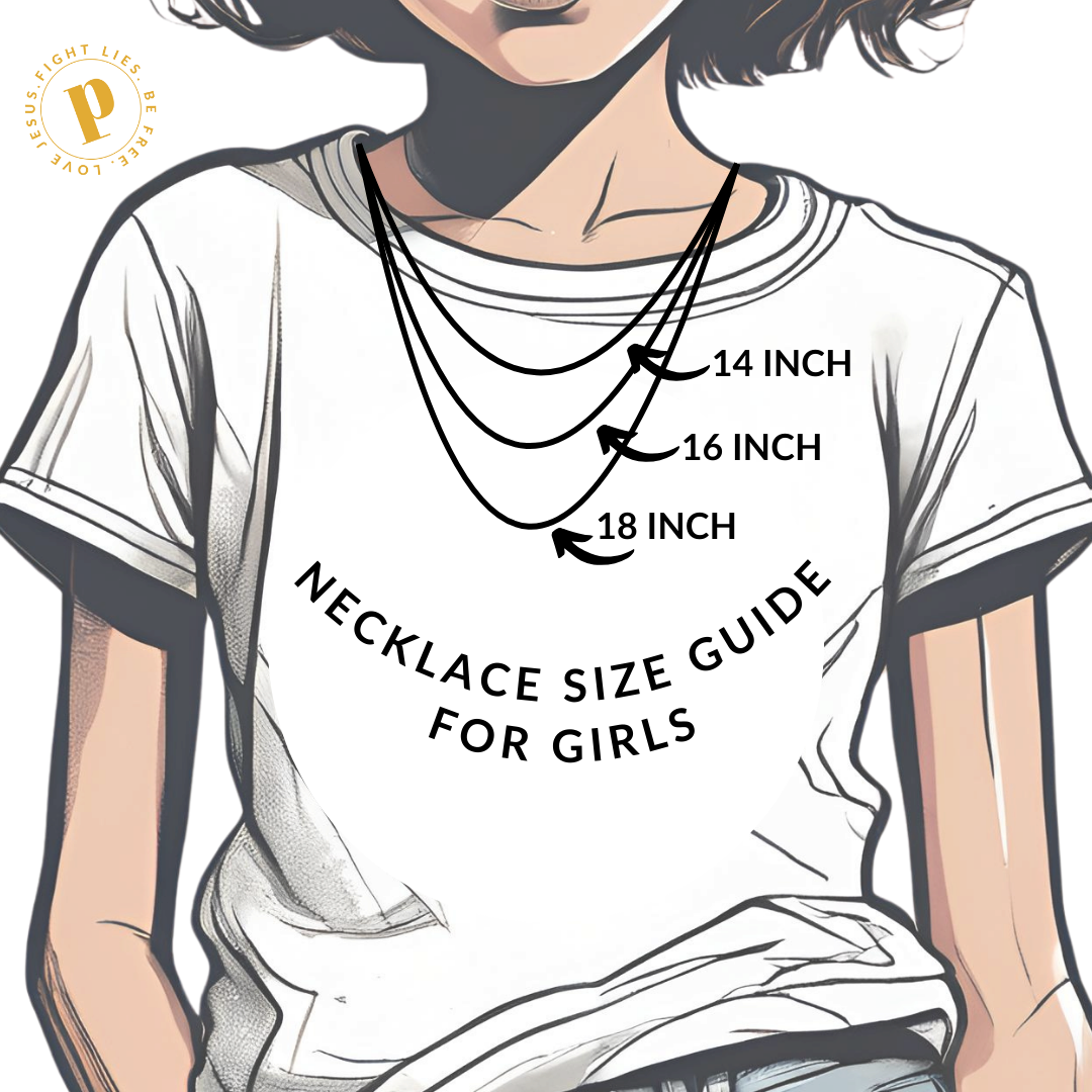 Be Real with Jesus Gold Necklace