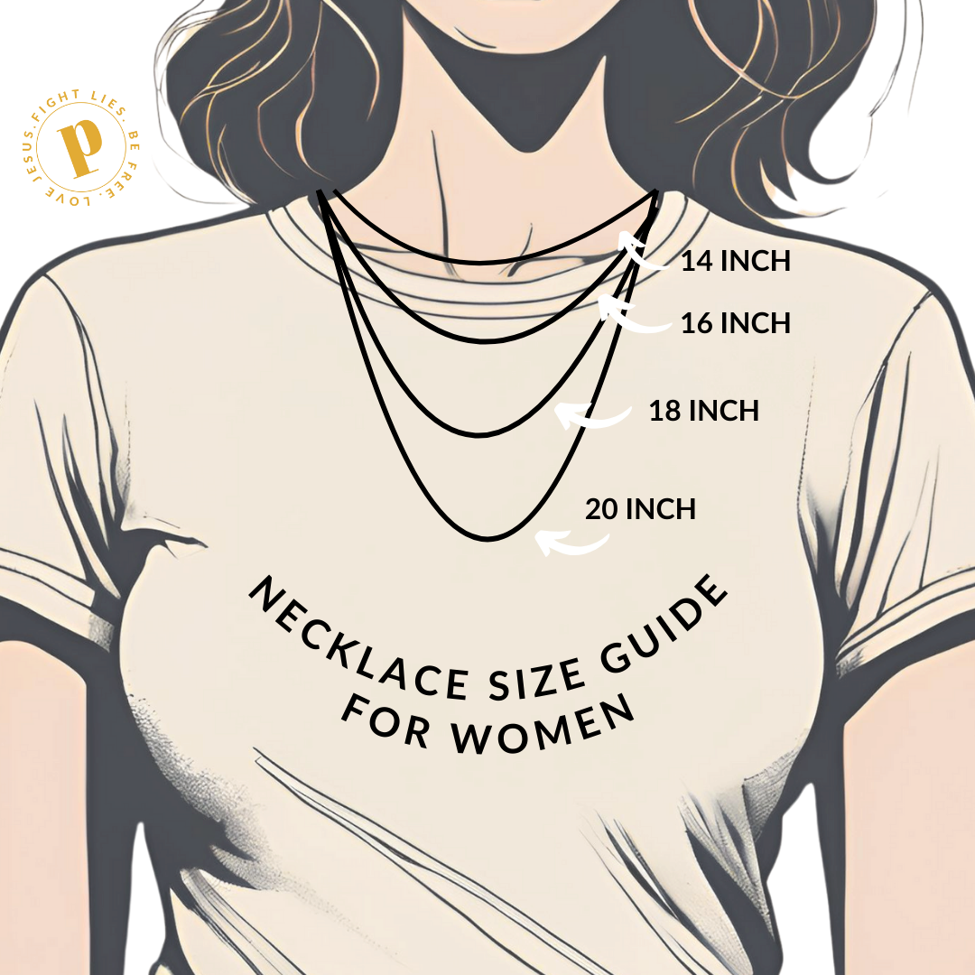 Be Real with Jesus Gold Necklace