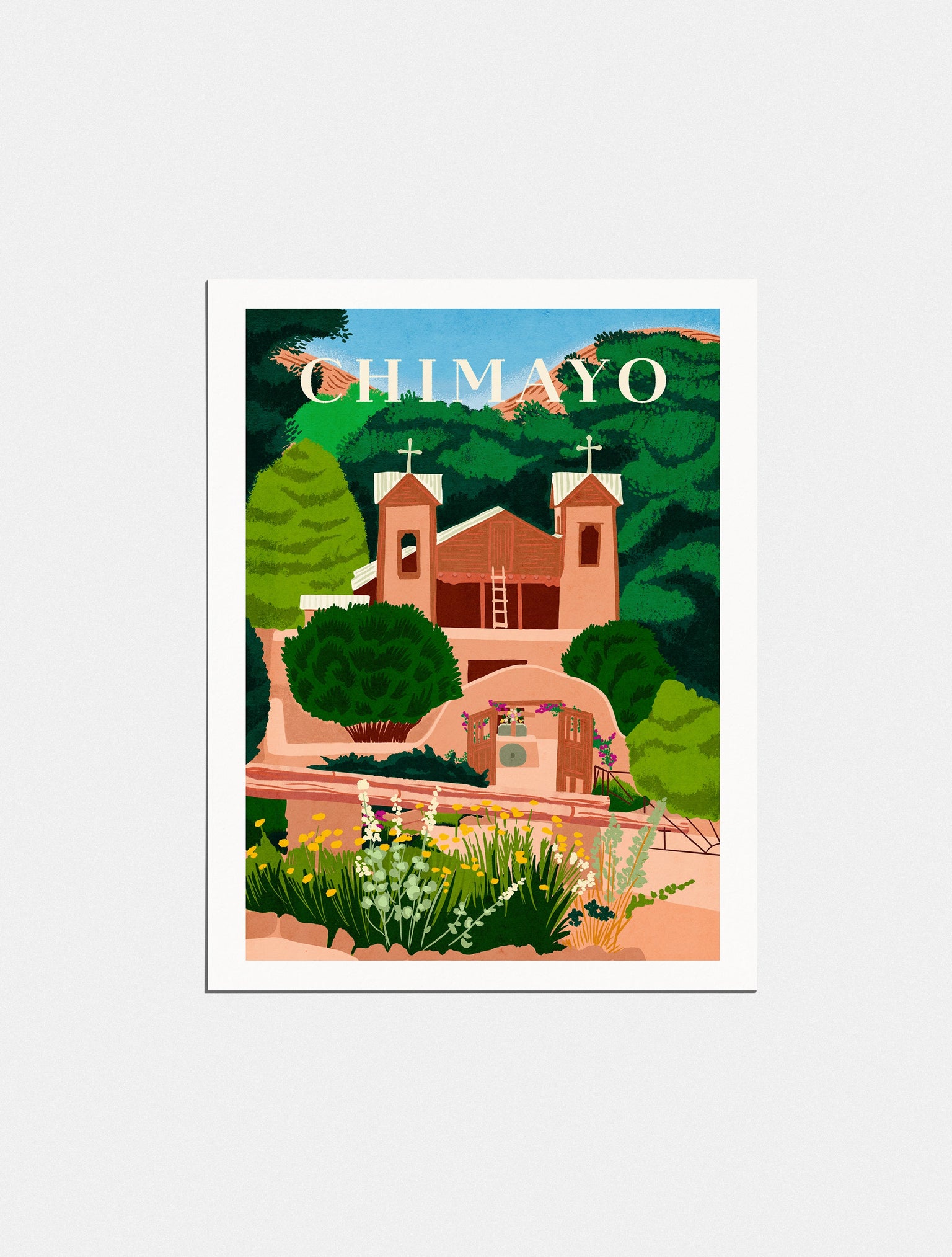 Print: Pilgrimage to Chimayo