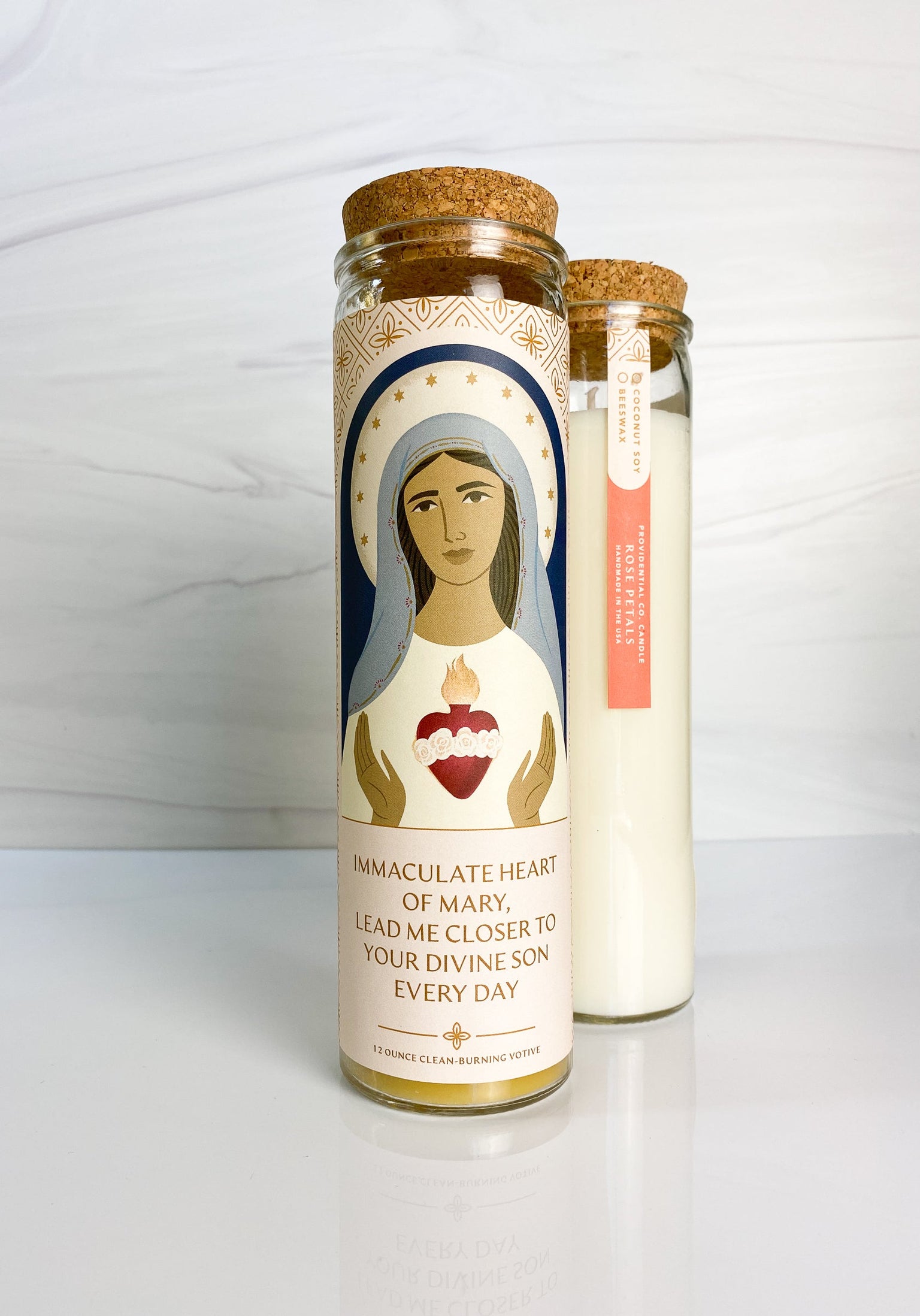 Candle: Immaculate Heart of Mary Votive