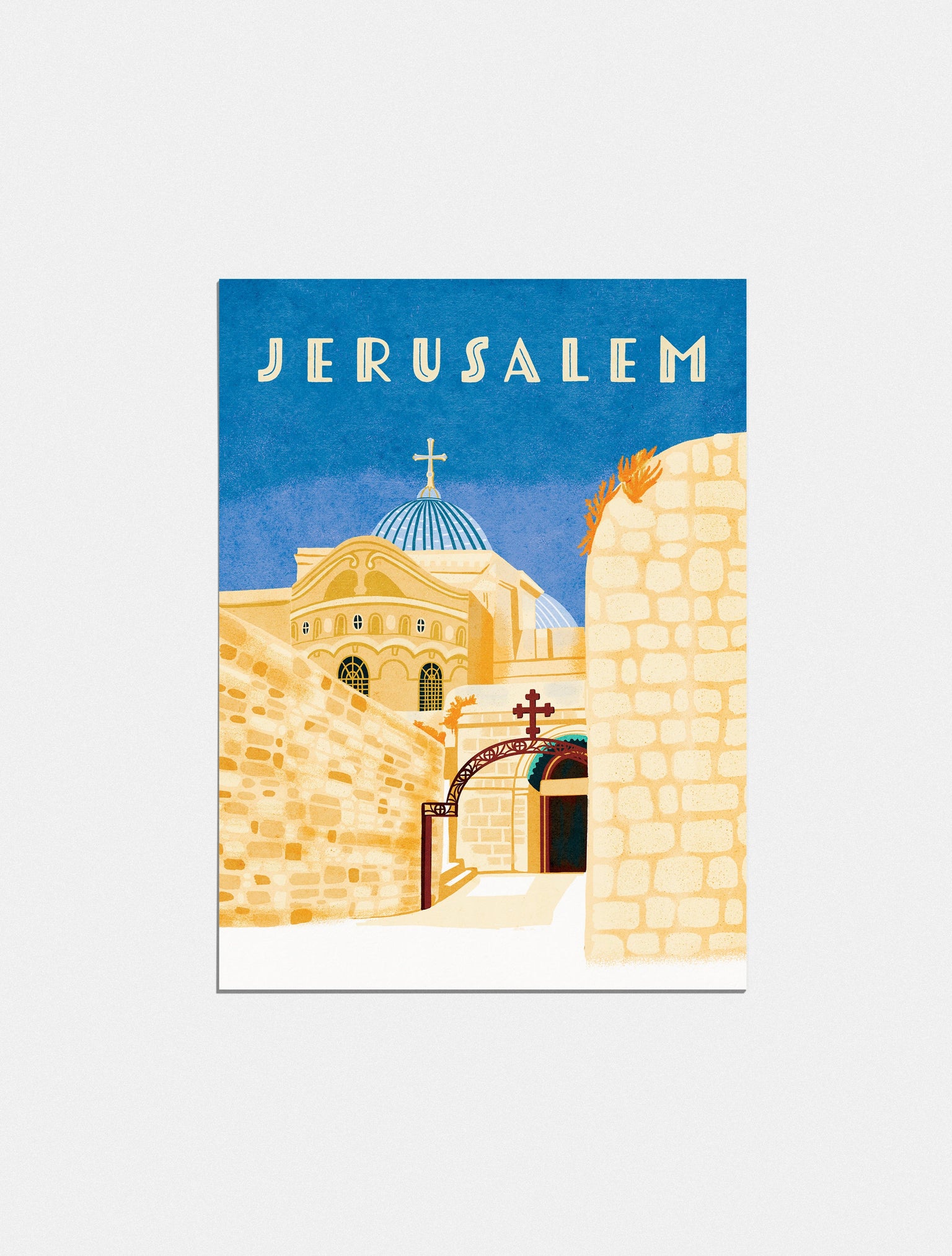 Print: Pilgrimage to Jerusalem