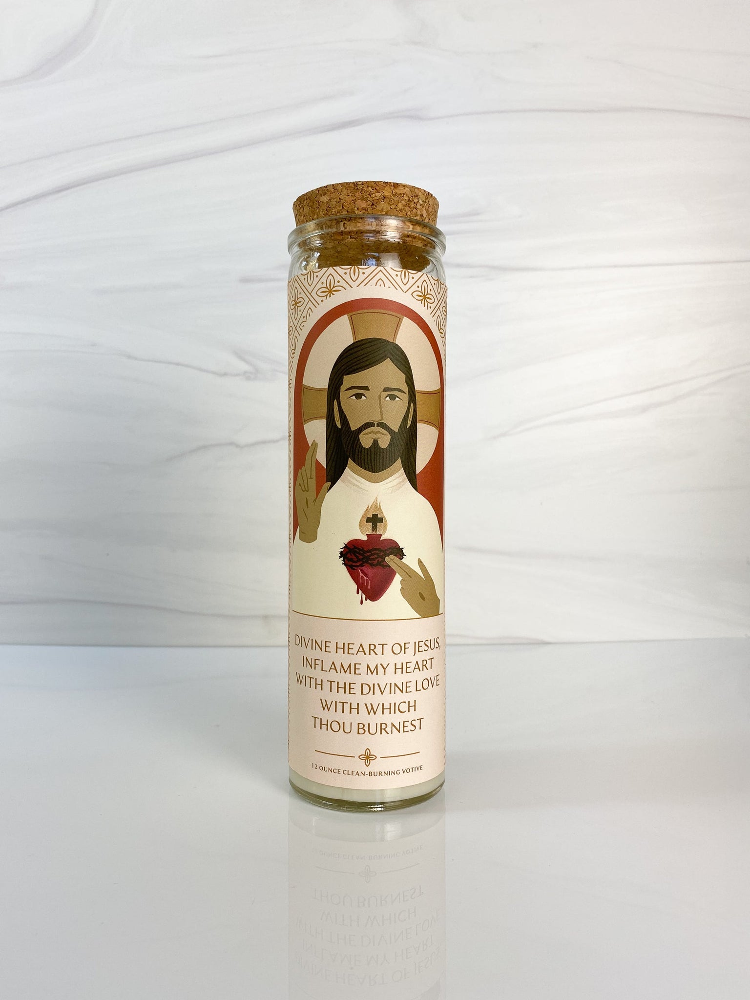 Candle: Sacred Heart of Jesus Votive