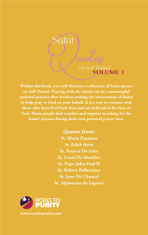 Saint Quotes on Self-Denial Volume 1 (C)