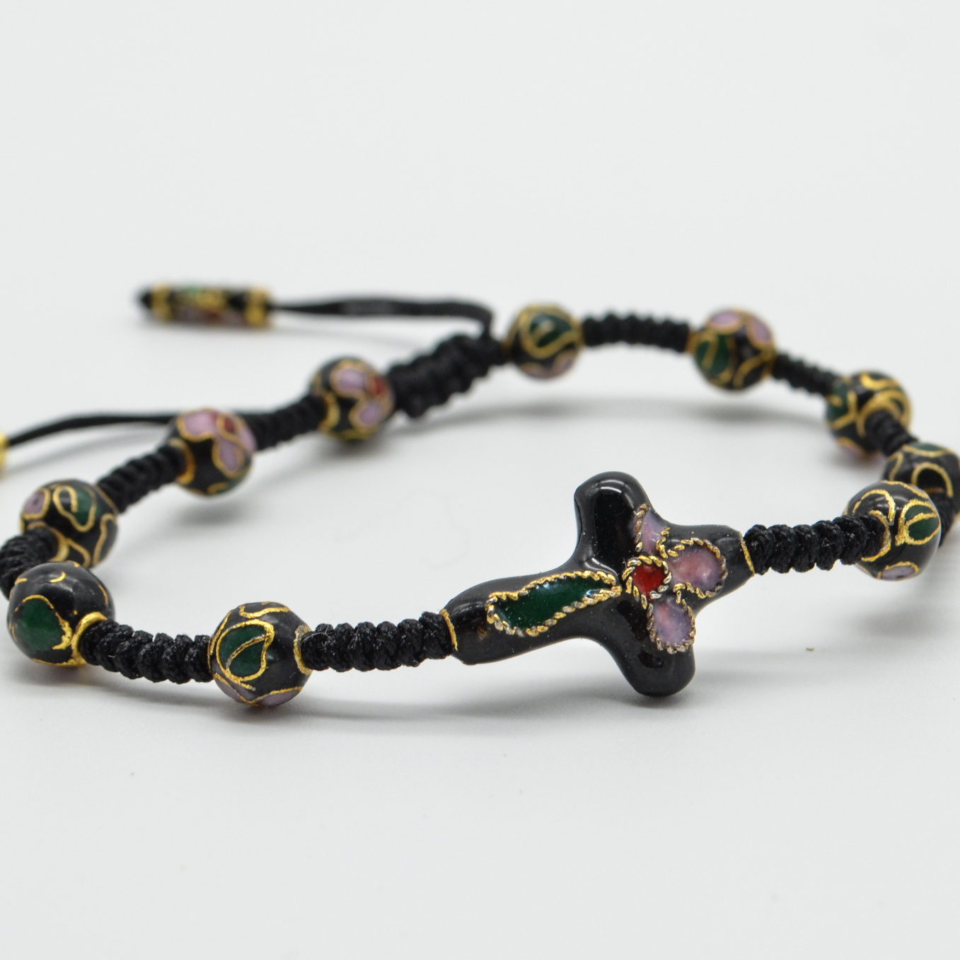Pro-Life Cloisonné Rosary Bracelets