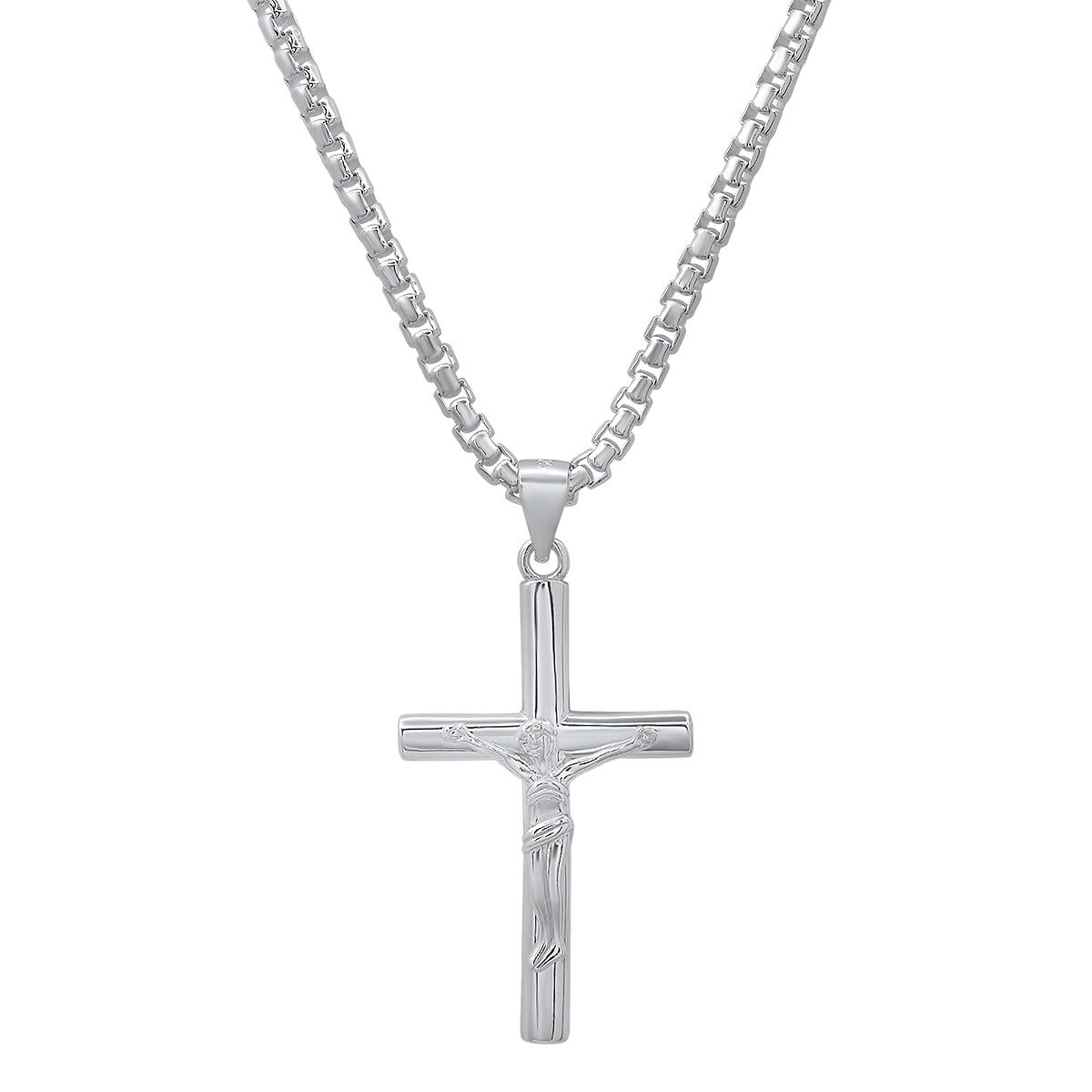 Sterling Silver Crucifix Pendant