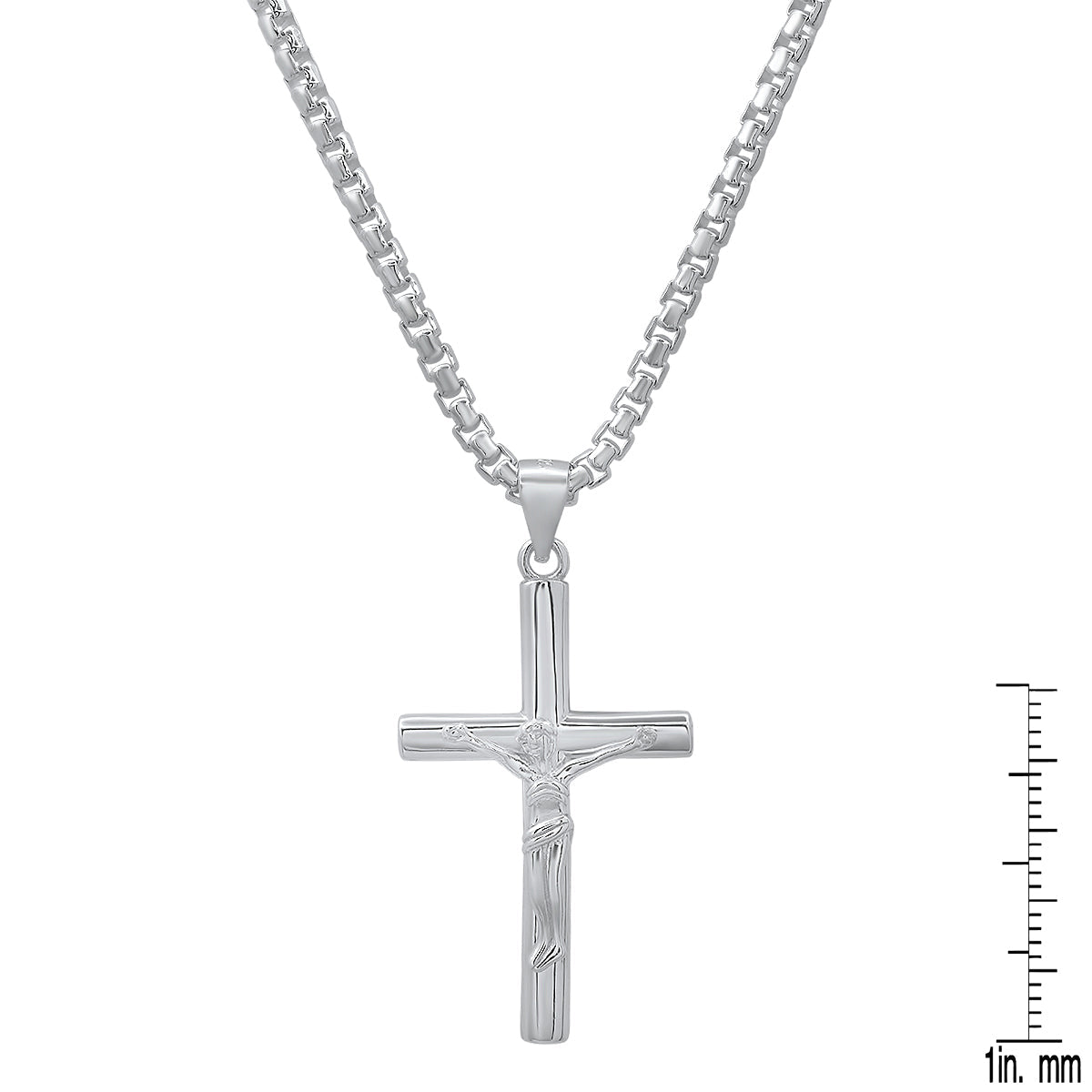 Sterling Silver Crucifix Pendant