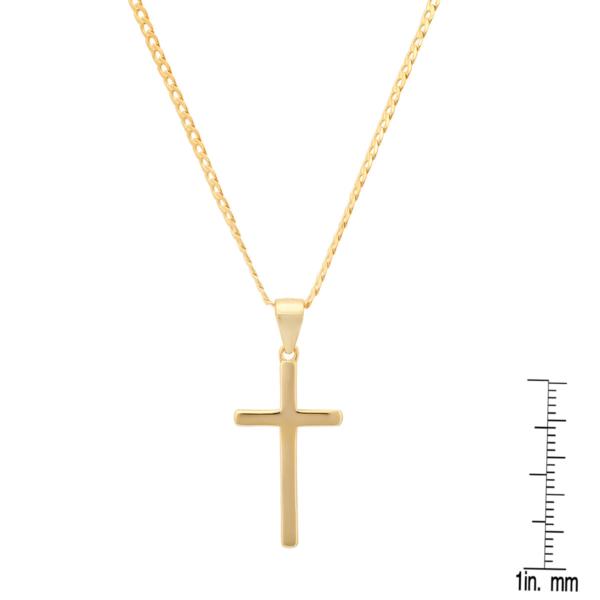 Sterling Silver Crucifix Pendant