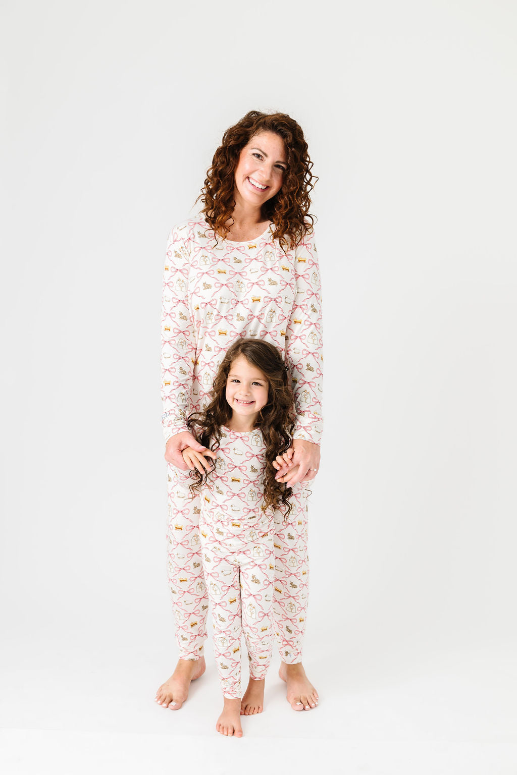 Let Us Adore Him PJ Womens Long Sleeve Jogger Set Bamboo