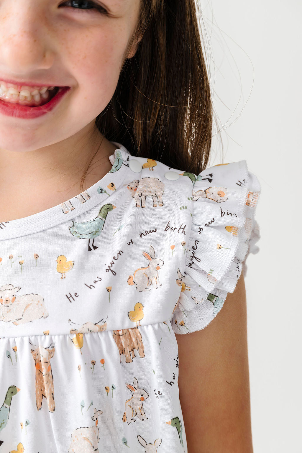 New Birth PJ Girls Nightgown Polyester