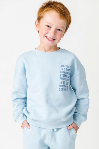 Eternal Life Skyway Fleece Crewneck