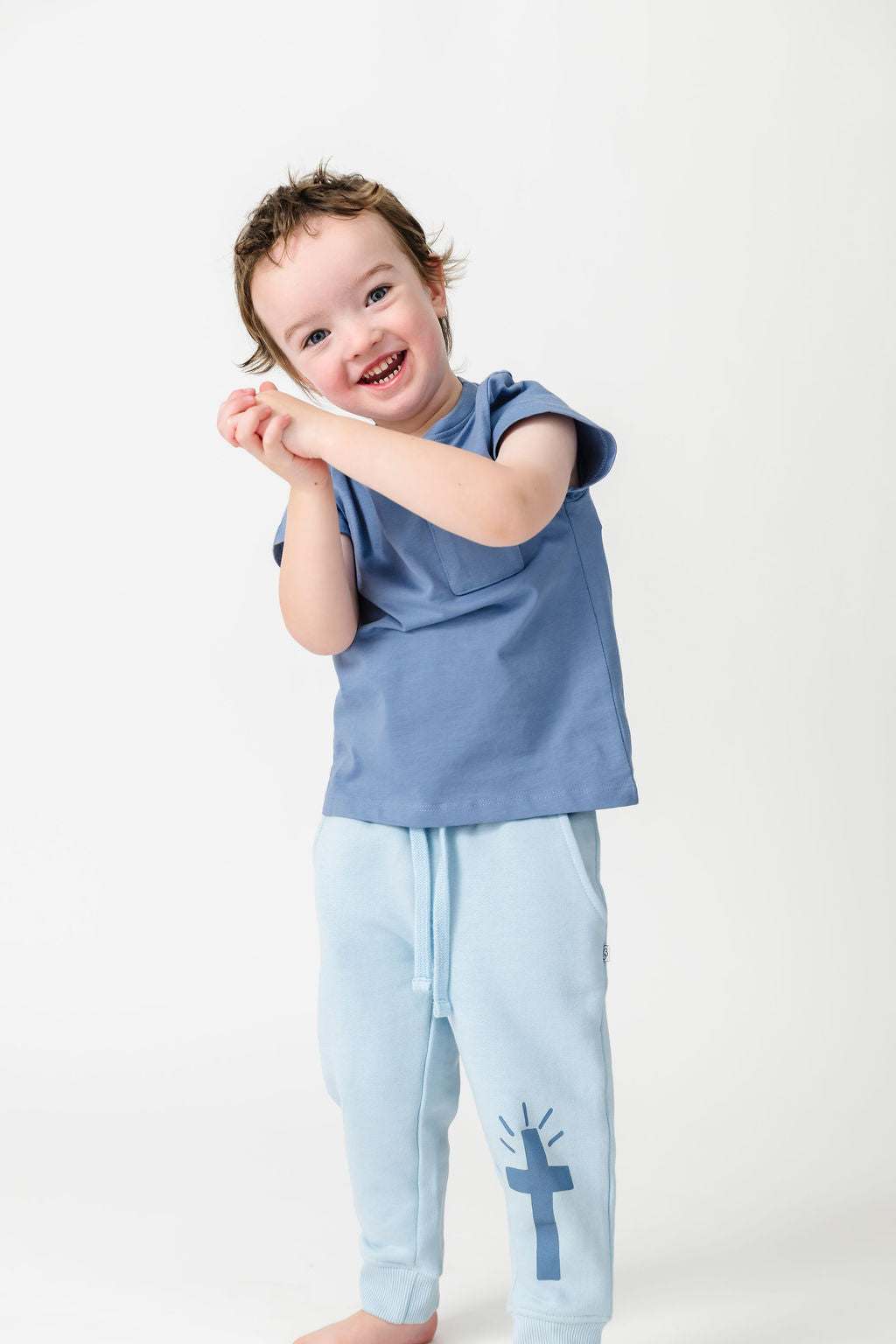 Infinity Prayer Pocket Short Sleeve T-Shirt Cotton