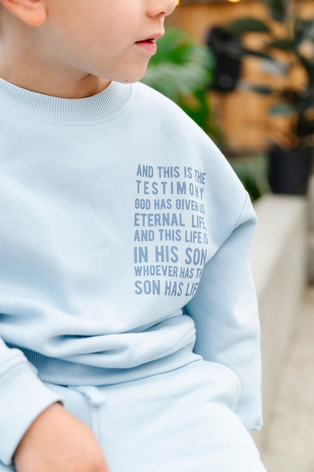 Eternal Life Skyway Fleece Crewneck
