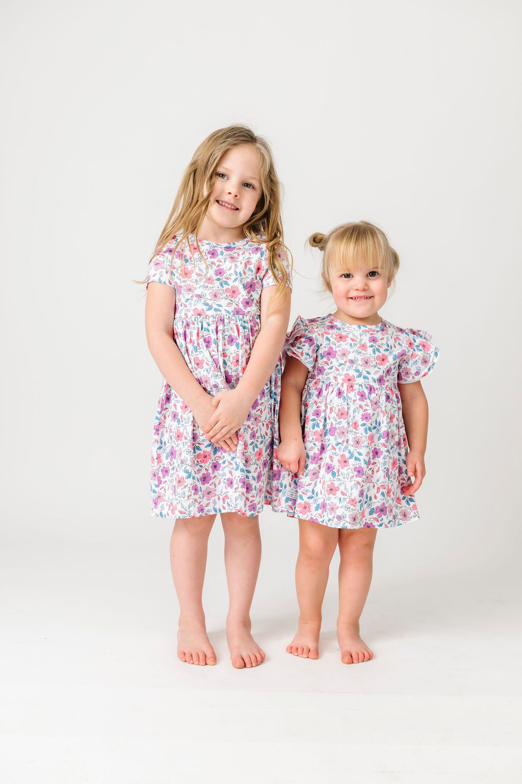 God is Love Short Sleeve Twirl Dress Bodysuit Cotton