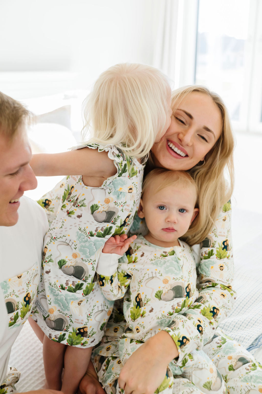 He Is Risen PJ Girls Nightgown Polyester