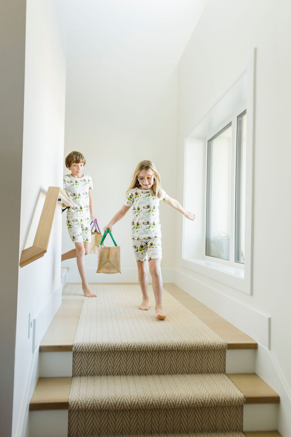 He Is Risen PJ Shorts Set Cotton