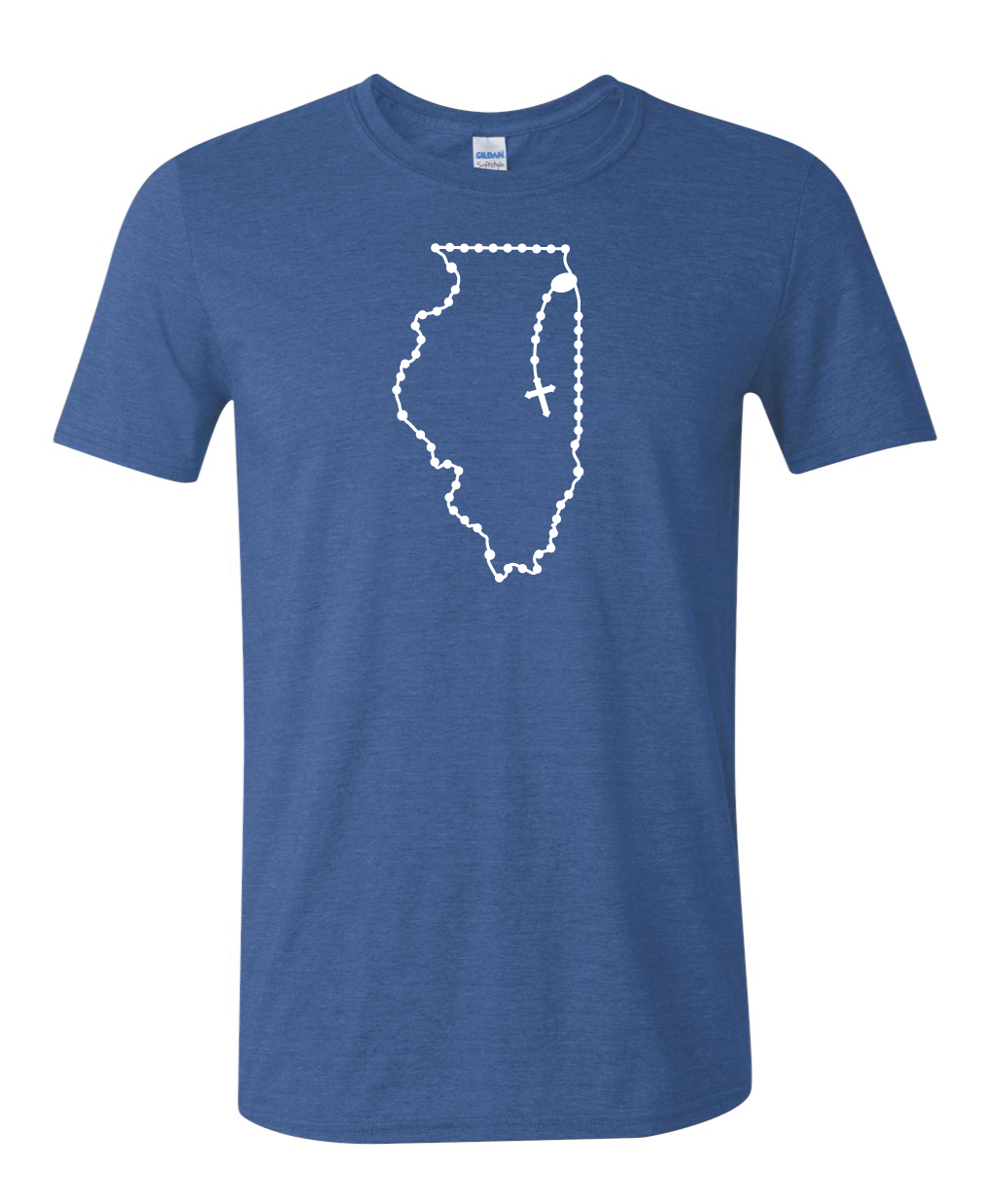 Illinois Catholic Rosary T-Shirt