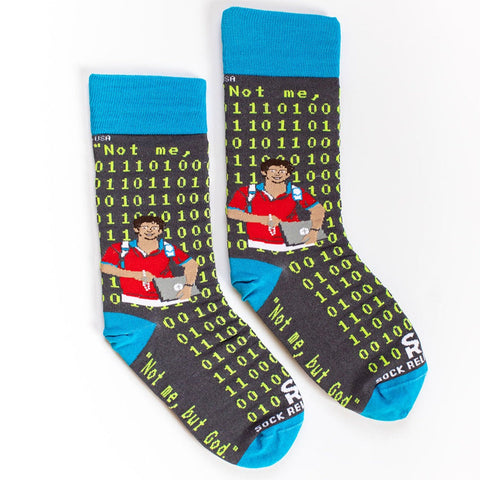 Bl. Carlo Acutis Coding Adult Socks